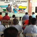 Taxistas inconformes con la Gobernadora de Sucumbíos