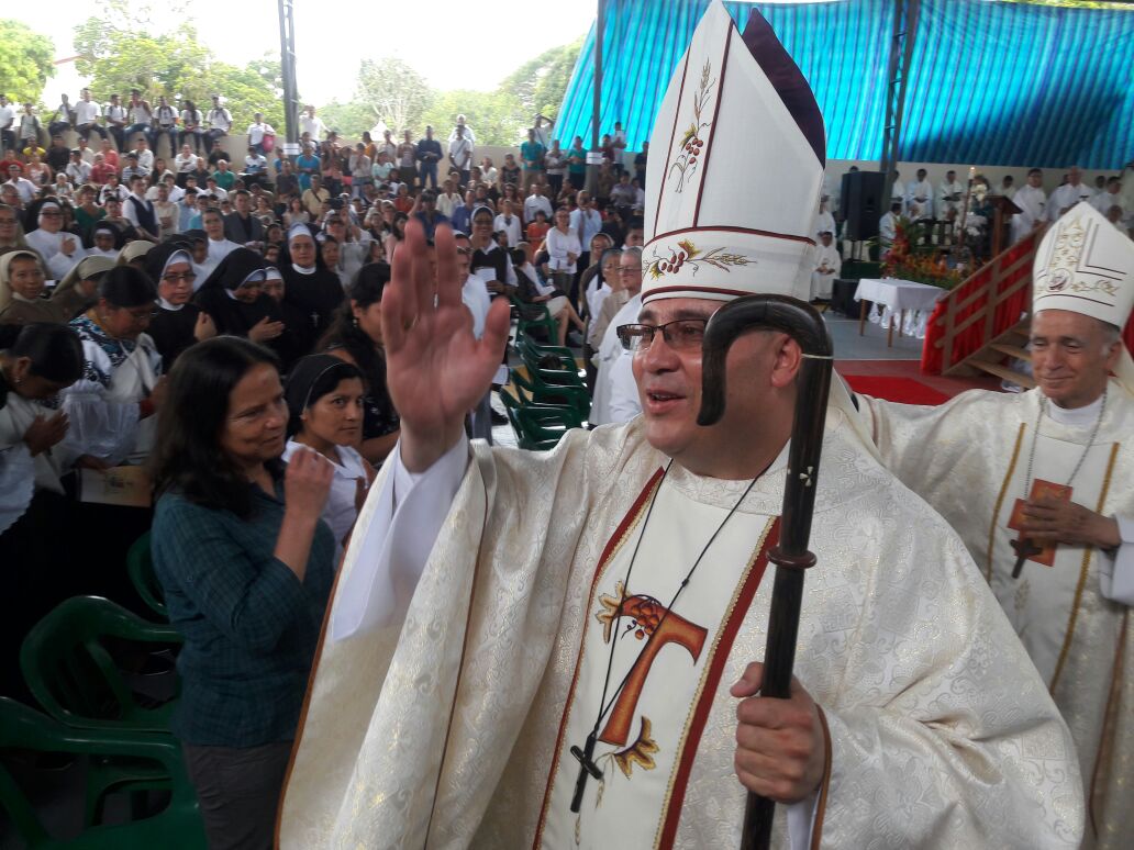 Monseñor José Adalberto Jiménez Mendoza, asumió el viernes 6 de Octubre como nuevo vicario apostólico del Vicariato Apostólico de Aguarico de Orellana