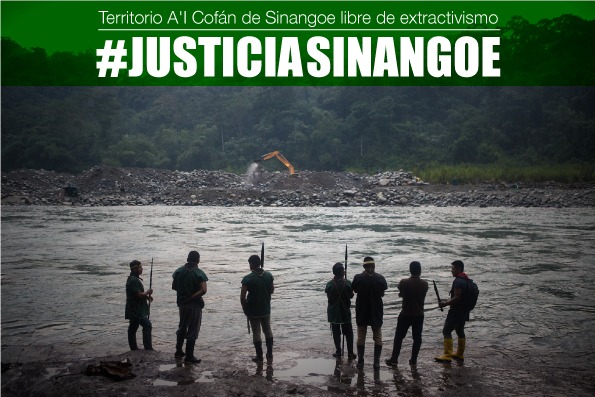 Jueces de Sucumbíos preparan posible visita al sitio afectado en el rio Aguarico