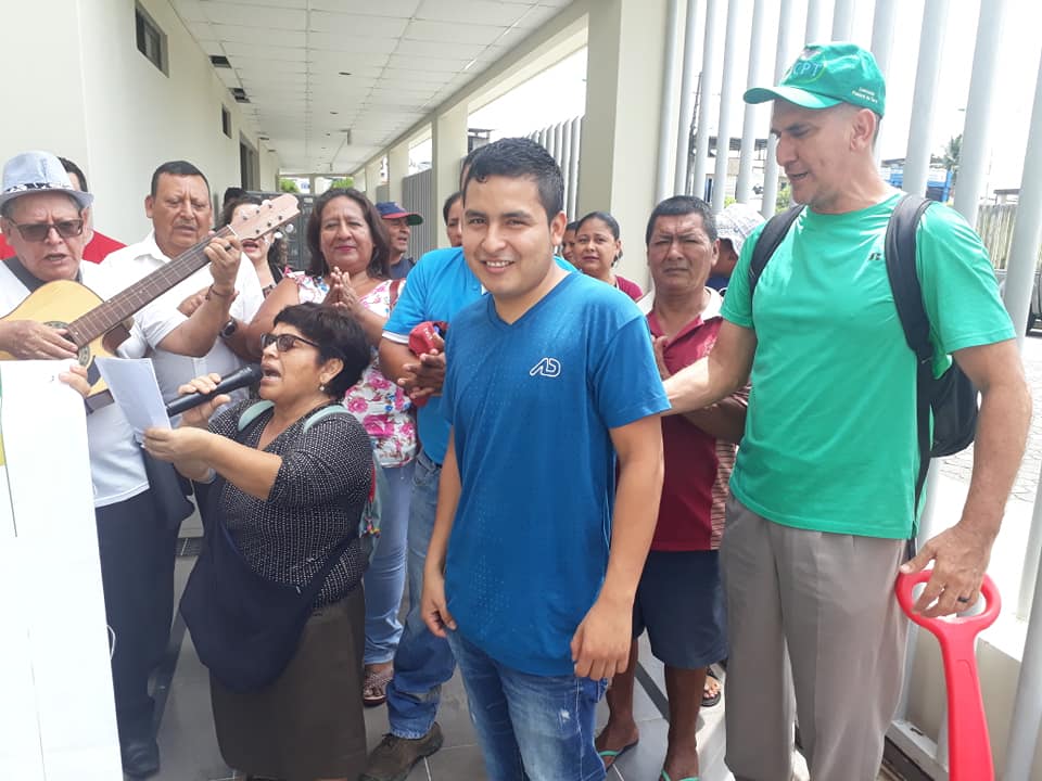 Juez de Sucumbíos declara inocente a Cristian Bravo procesado por las protestas de octubre del 2019.